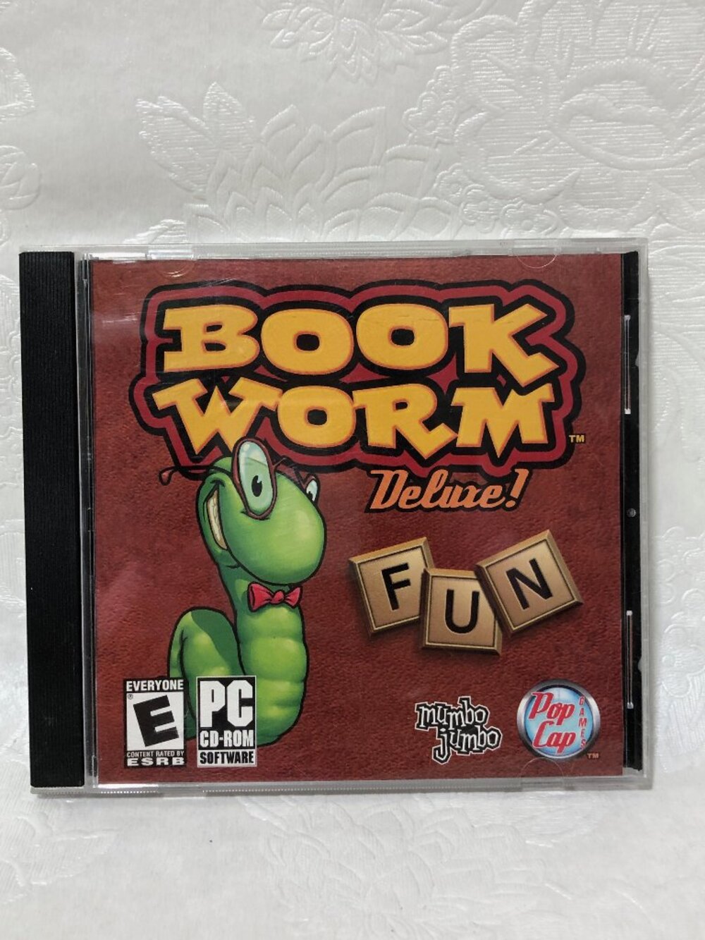 Bookworm Deluxe PopCap PC CD-ROM Windows Game